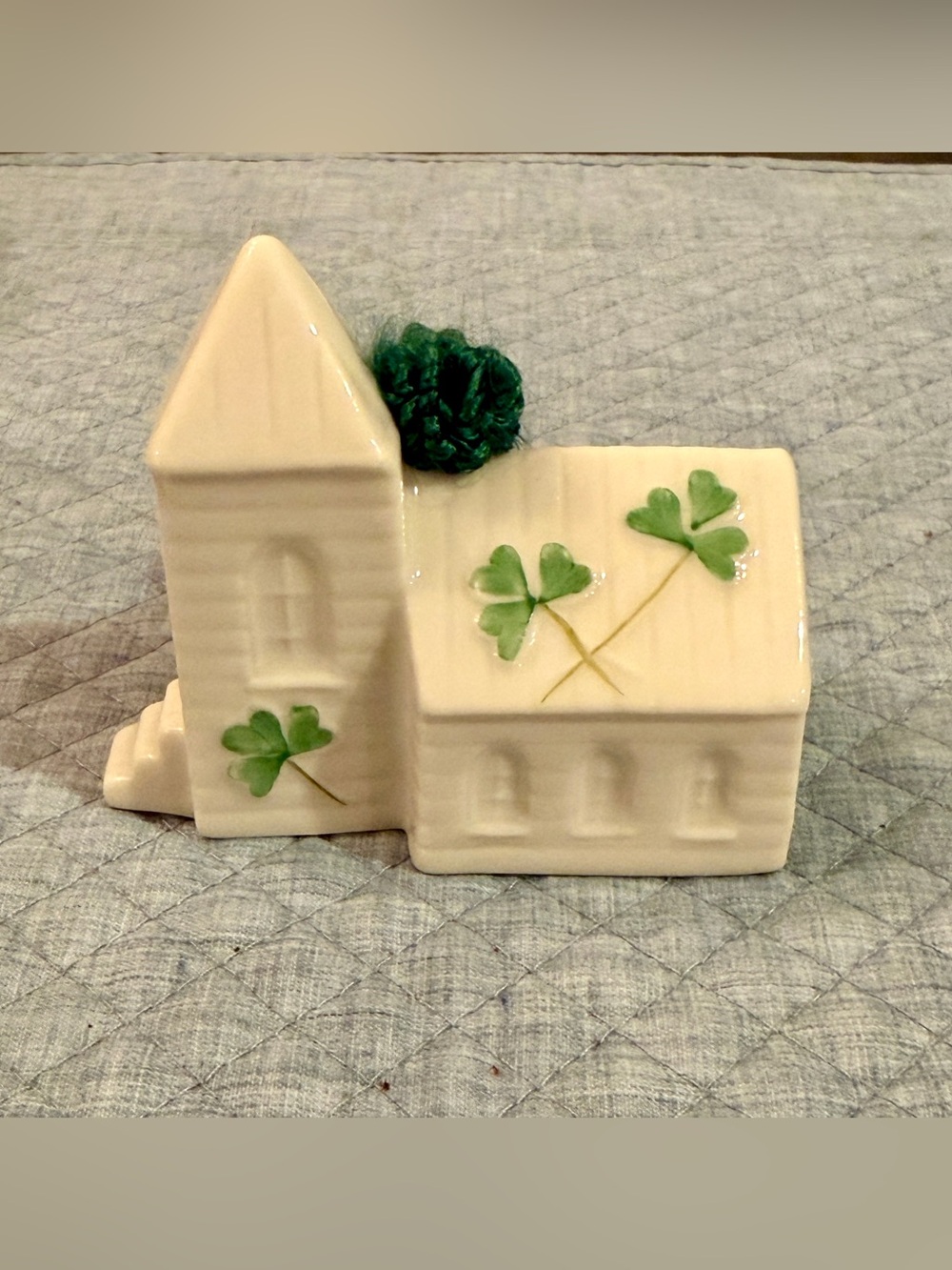 Retired Belleek Church Ornament Bell (#2917)